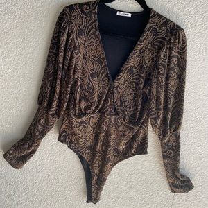 Black and Gold Jumpsuit